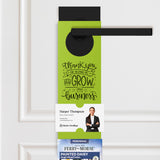 Thank You For Helping Me Grow My Business | Seed Packet Door Hangers Season Door Hanger Market Dwellings