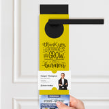 Thank You For Helping Me Grow My Business | Seed Packet Door Hangers Season Door Hanger Market Dwellings