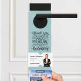 Thank You For Helping Me Grow My Business | Seed Packet Door Hangers Season Door Hanger Market Dwellings