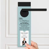 Hello I'm not just a Real Estate Agent | Door Hangers Door Hanger Market Dwellings