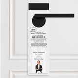 Hello I'm not just a Real Estate Agent | Door Hangers Door Hanger Market Dwellings WHITE 10