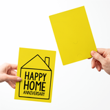 Happy Home Anniversary | Real Estate & Mortgage Greeting Cards with Envelopes Greeting Card Market Dwellings