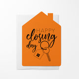 Happy Closing Day Real Estate Agent | Real Estate Greeting Cards with Envelopes Greeting Card Market Dwellings