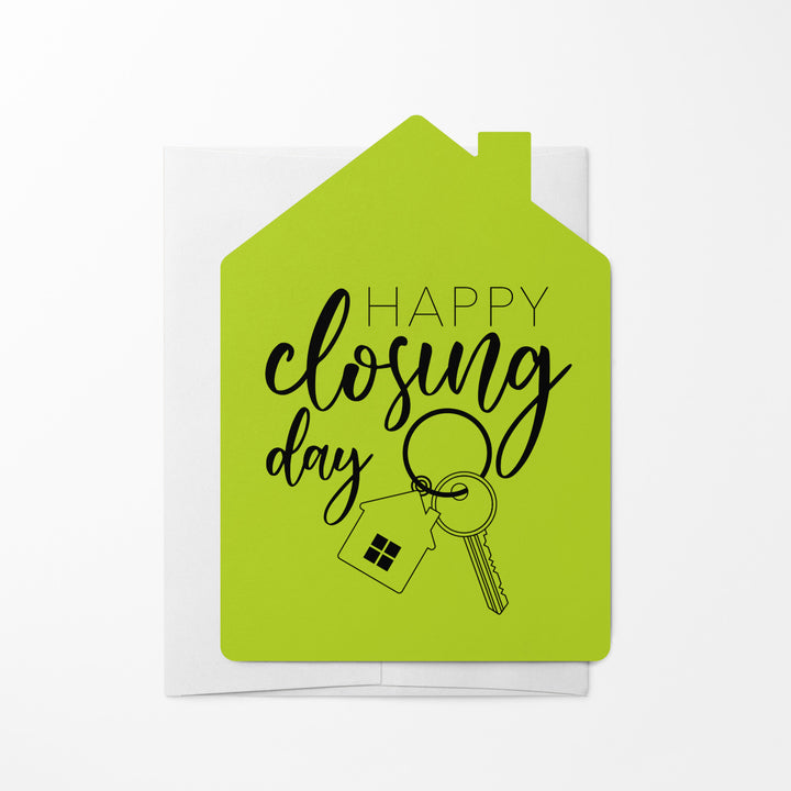 Set of Happy Closing Day Real Estate Agent Greeting Cards | Envelopes Included | 4-GC002 Greeting Card Market Dwellings