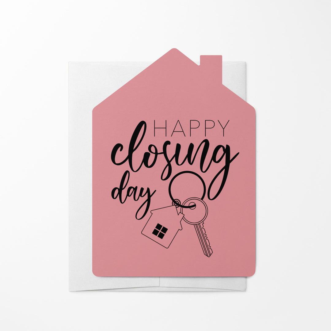 Set of Happy Closing Day Real Estate Agent Greeting Cards | Envelopes Included | 4-GC002