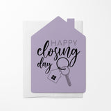Happy Closing Day Real Estate Agent | Real Estate Greeting Cards with Envelopes Greeting Card Market Dwellings