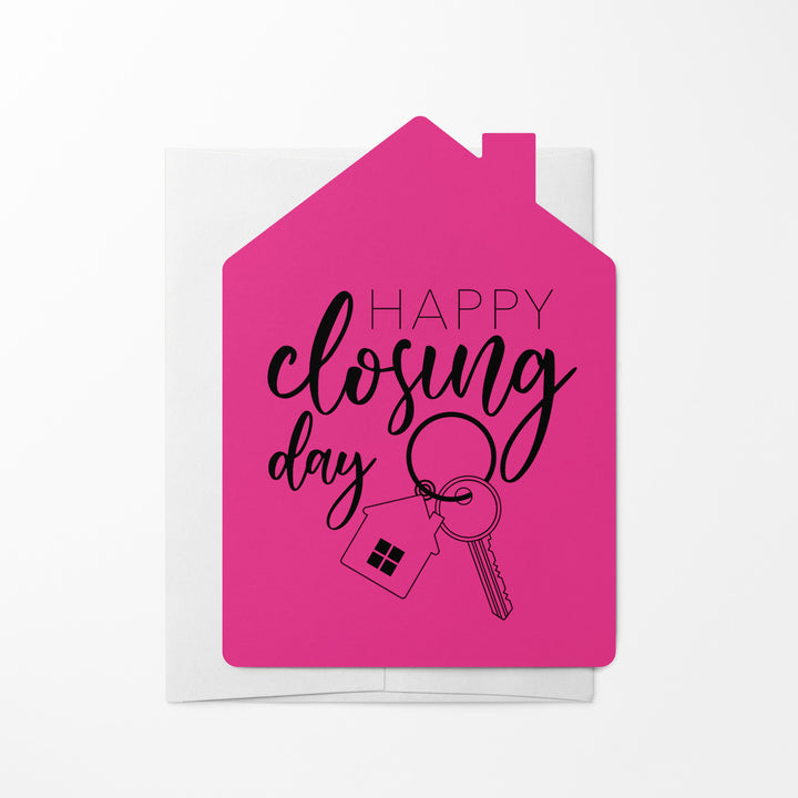 Set of Happy Closing Day Real Estate Agent Greeting Cards | Envelopes Included | 4-GC002