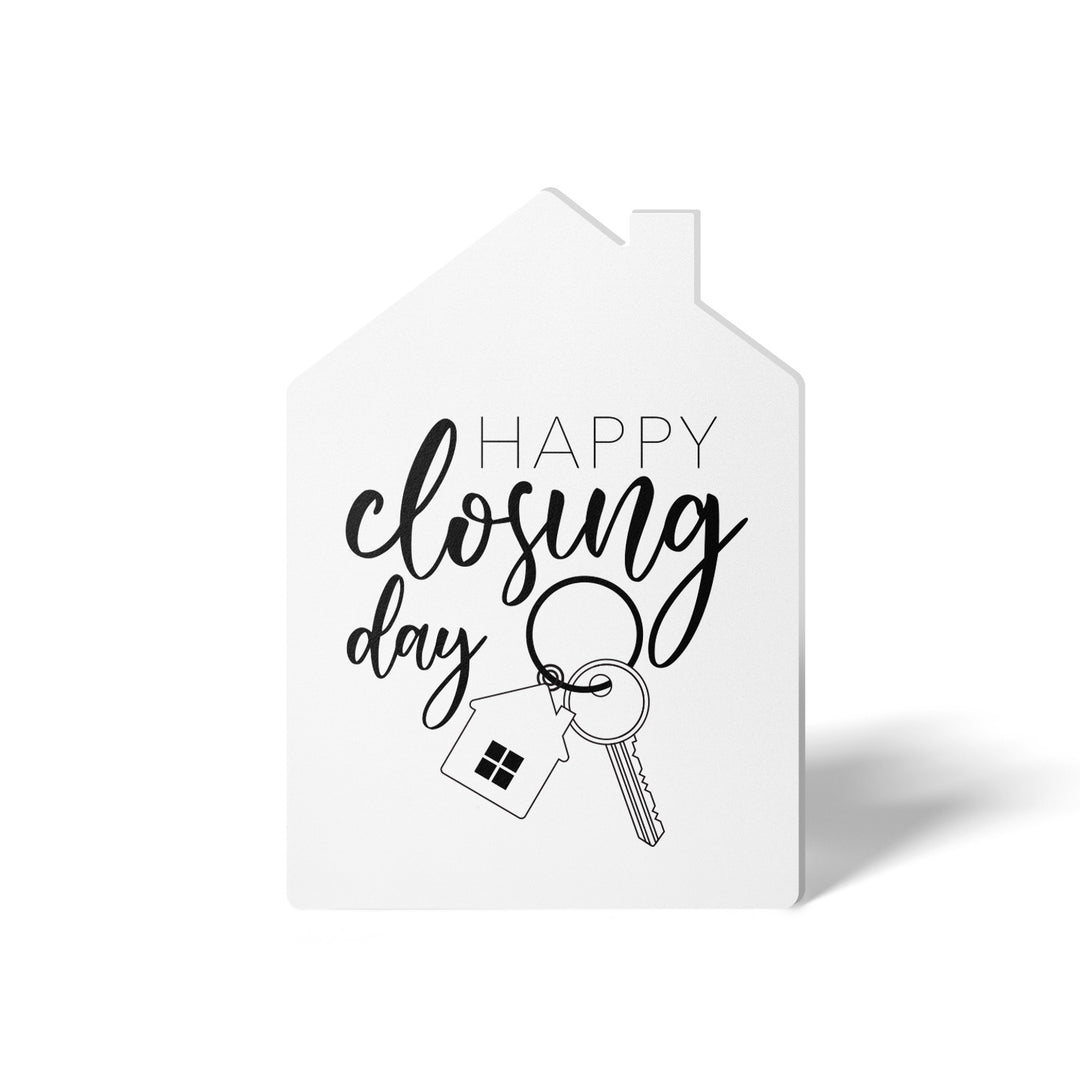 Set of Happy Closing Day Real Estate Agent Greeting Cards | Envelopes Included | 4-GC002