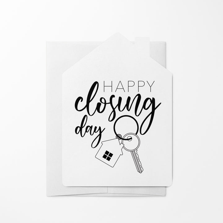 Set of Happy Closing Day Real Estate Agent Greeting Cards | Envelopes Included | 4-GC002