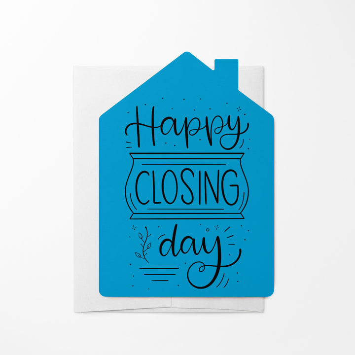 Set of "Happy Closing Day" Real Estate Agent Greeting Cards | Envelopes Included | 40-GC002 Greeting Card Market Dwellings