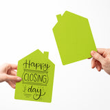 "Happy Closing Day" Real Estate Agent | Real Estate Greeting Cards with Envelopes Greeting Card Market Dwellings