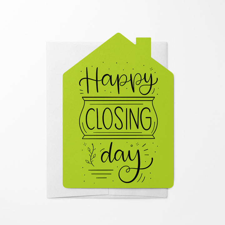 Set of "Happy Closing Day" Real Estate Agent Greeting Cards | Envelopes Included | 40-GC002 Greeting Card Market Dwellings