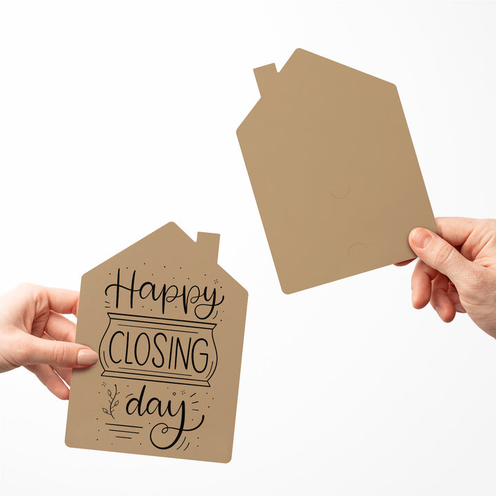 Set of "Happy Closing Day" Real Estate Agent Greeting Cards | Envelopes Included | 40-GC002 Greeting Card Market Dwellings