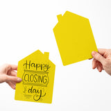 "Happy Closing Day" Real Estate Agent | Real Estate Greeting Cards with Envelopes Greeting Card Market Dwellings