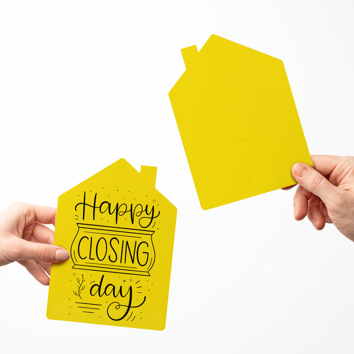 Set of "Happy Closing Day" Real Estate Agent Greeting Cards | Envelopes Included | 40-GC002 Greeting Card Market Dwellings