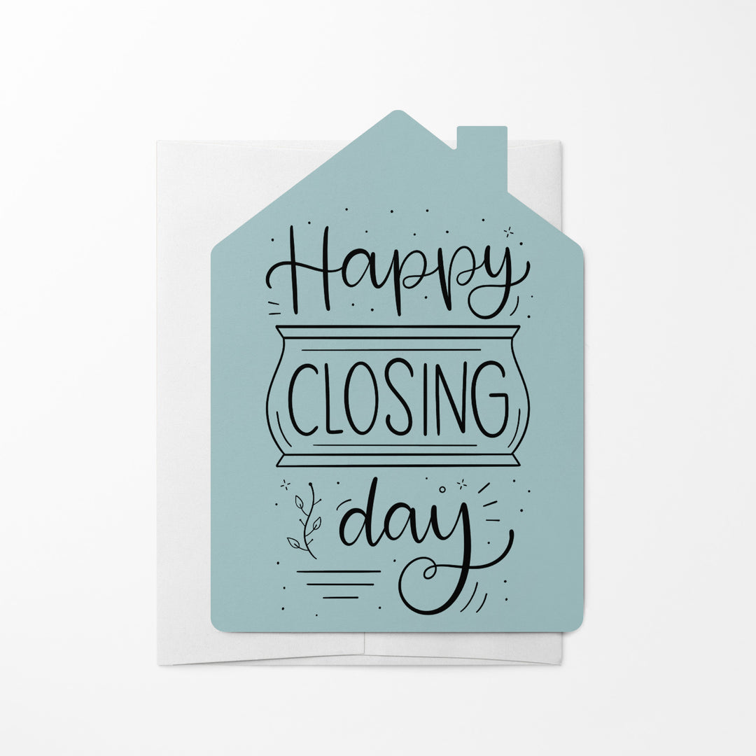 Set of "Happy Closing Day" Real Estate Agent Greeting Cards | Envelopes Included | 40-GC002