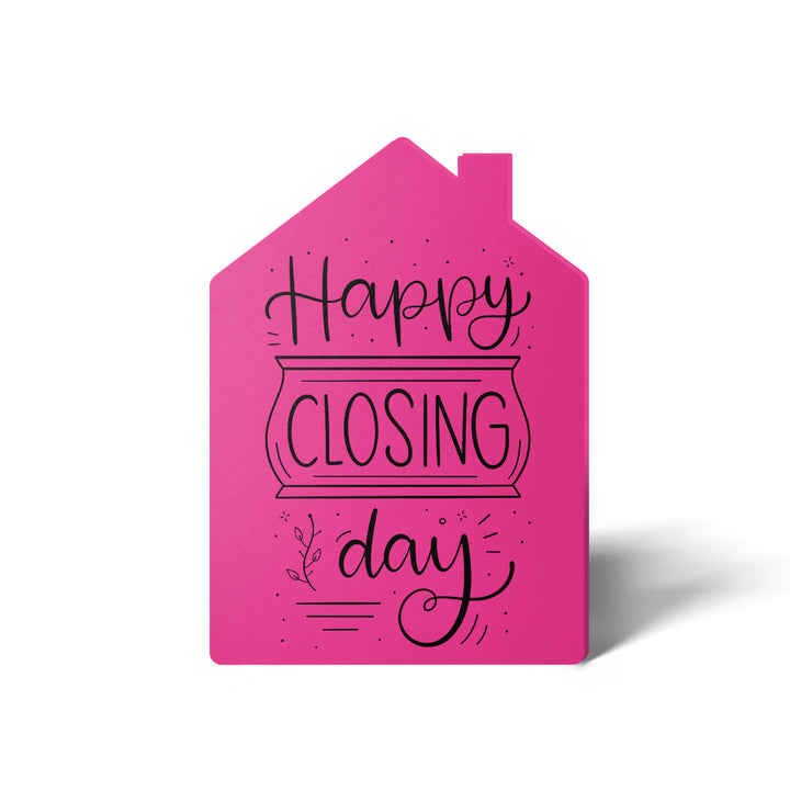 Set of "Happy Closing Day" Real Estate Agent Greeting Cards | Envelopes Included | 40-GC002 Greeting Card Market Dwellings RAZZLE BERRY