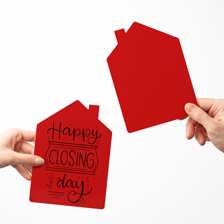 Set of "Happy Closing Day" Real Estate Agent Greeting Cards | Envelopes Included | 40-GC002