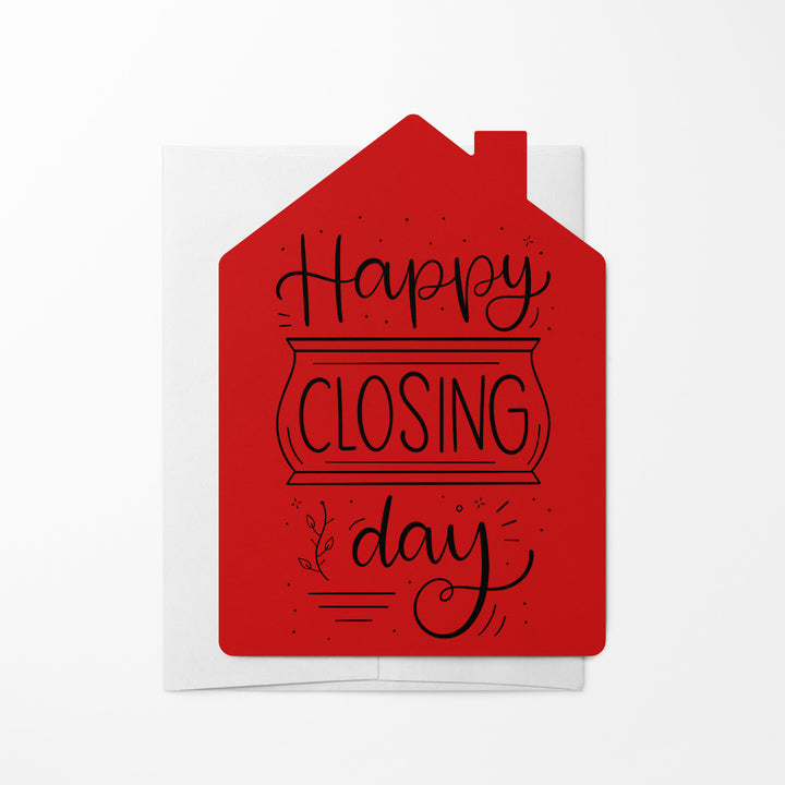 Set of "Happy Closing Day" Real Estate Agent Greeting Cards | Envelopes Included | 40-GC002