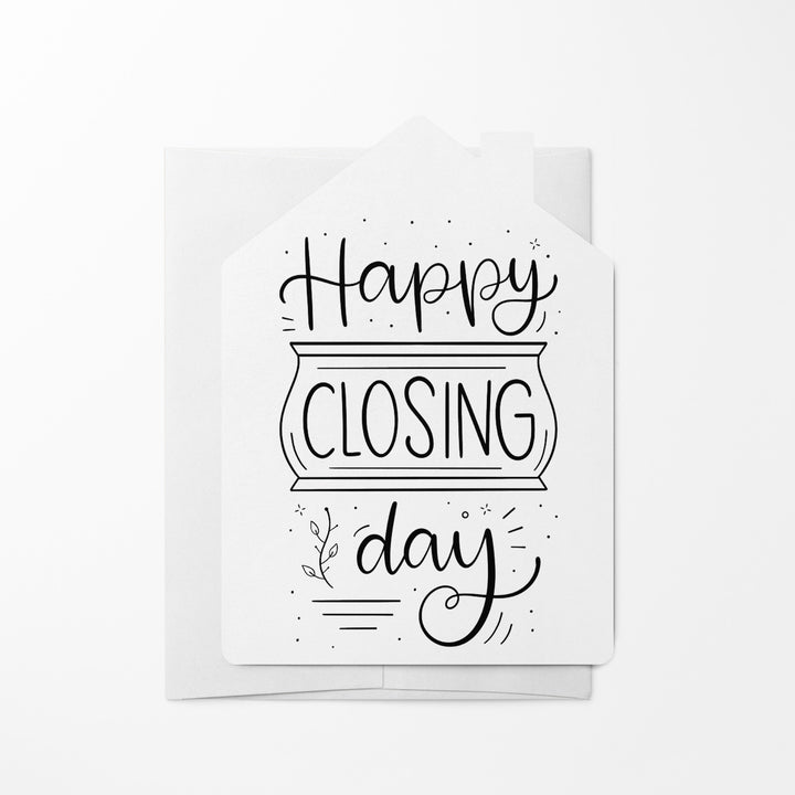 Set of "Happy Closing Day" Real Estate Agent Greeting Cards | Envelopes Included | 40-GC002