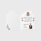 Happy Closing Day Real Estate Agent | Real Estate Greeting Cards with Envelopes Greeting Card Market Dwellings