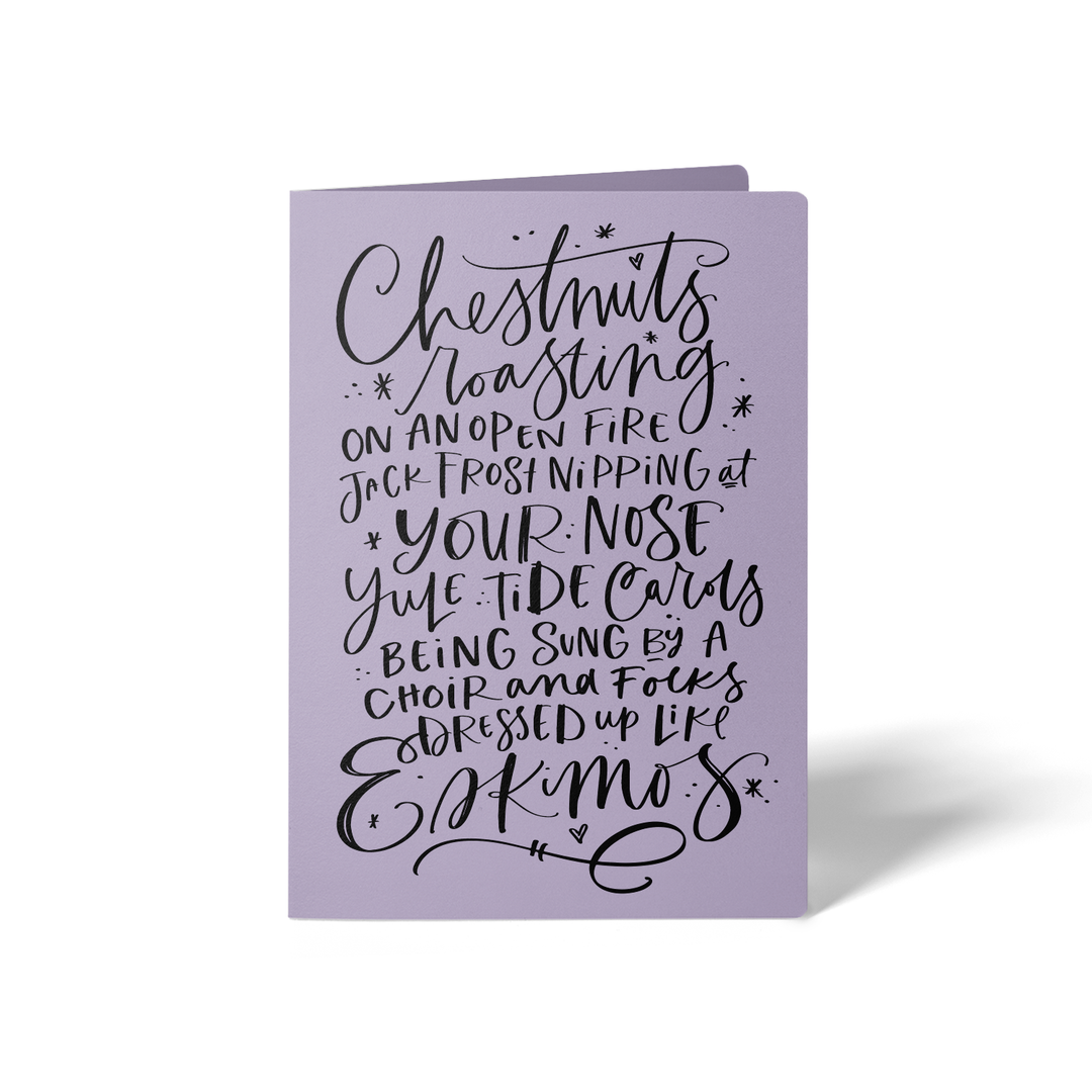 Set of Christmas Carol | Christmas Greeting Cards | Envelopes Included | 42-GC001