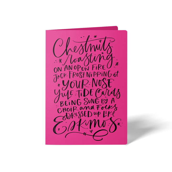 Set of Christmas Carol | Christmas Greeting Cards | Envelopes Included | 42-GC001