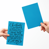 Christmas Carol | Greeting Cards with Envelopes Greeting Card Market Dwellings