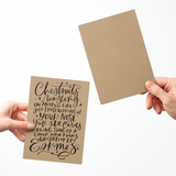 Christmas Carol | Greeting Cards with Envelopes Greeting Card Market Dwellings