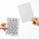 Christmas Carol | Greeting Cards with Envelopes Greeting Card Market Dwellings