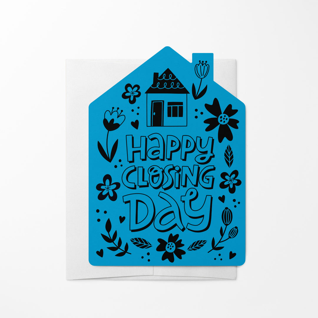 Set of "Happy Closing Day" Real Estate Agent Greeting Cards | Envelopes Included | 42-GC002 Greeting Card Market Dwellings