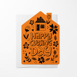 "Happy Closing Day" Real Estate Agent | Real Estate Greeting Cards with Envelopes Greeting Card Market Dwellings