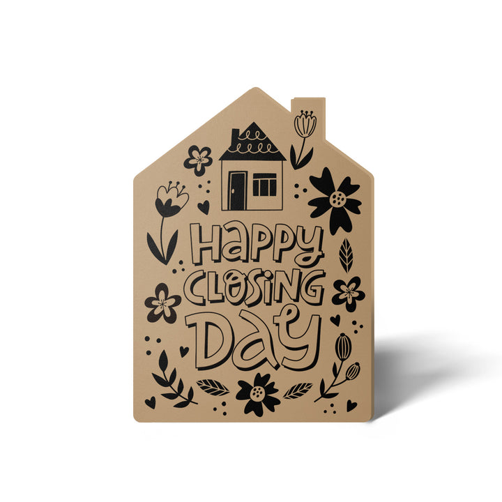 Set of "Happy Closing Day" Real Estate Agent Greeting Cards | Envelopes Included | 42-GC002 Greeting Card Market Dwellings KRAFT