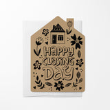 "Happy Closing Day" Real Estate Agent | Real Estate Greeting Cards with Envelopes Greeting Card Market Dwellings