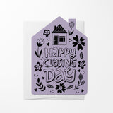 "Happy Closing Day" Real Estate Agent | Real Estate Greeting Cards with Envelopes Greeting Card Market Dwellings