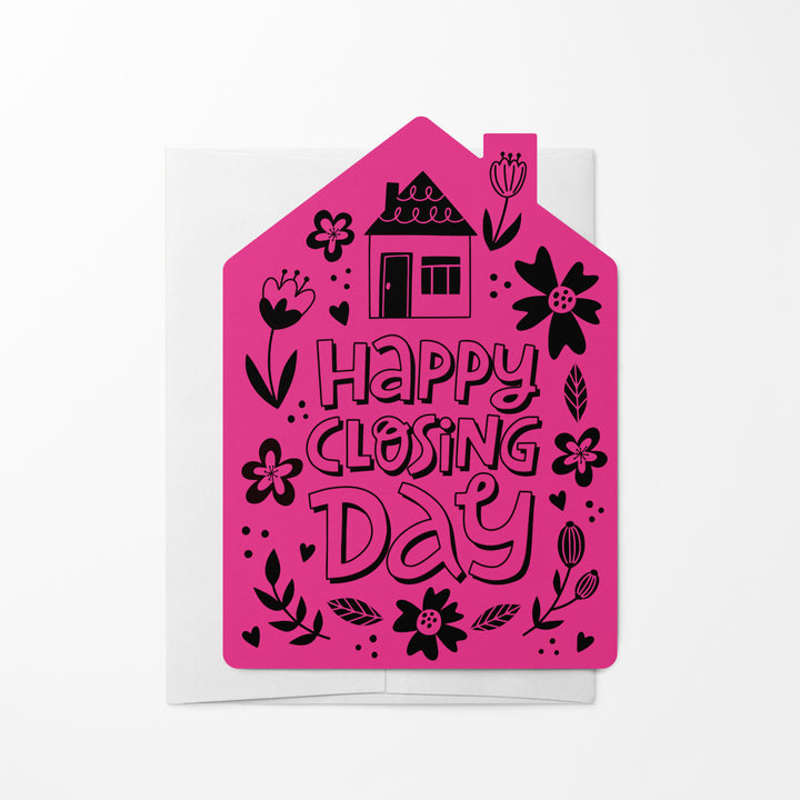 Set of "Happy Closing Day" Real Estate Agent Greeting Cards | Envelopes Included | 42-GC002