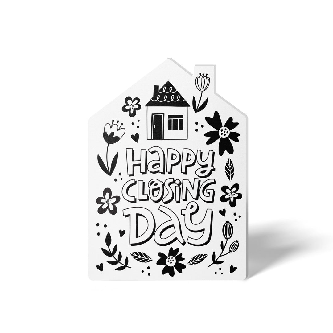 Set of "Happy Closing Day" Real Estate Agent Greeting Cards | Envelopes Included | 42-GC002