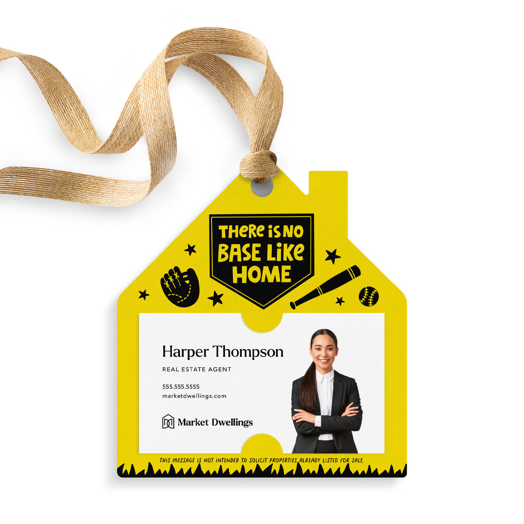 There Is No Base Like Home | Gift Tags Gift Tag Market Dwellings LEMON