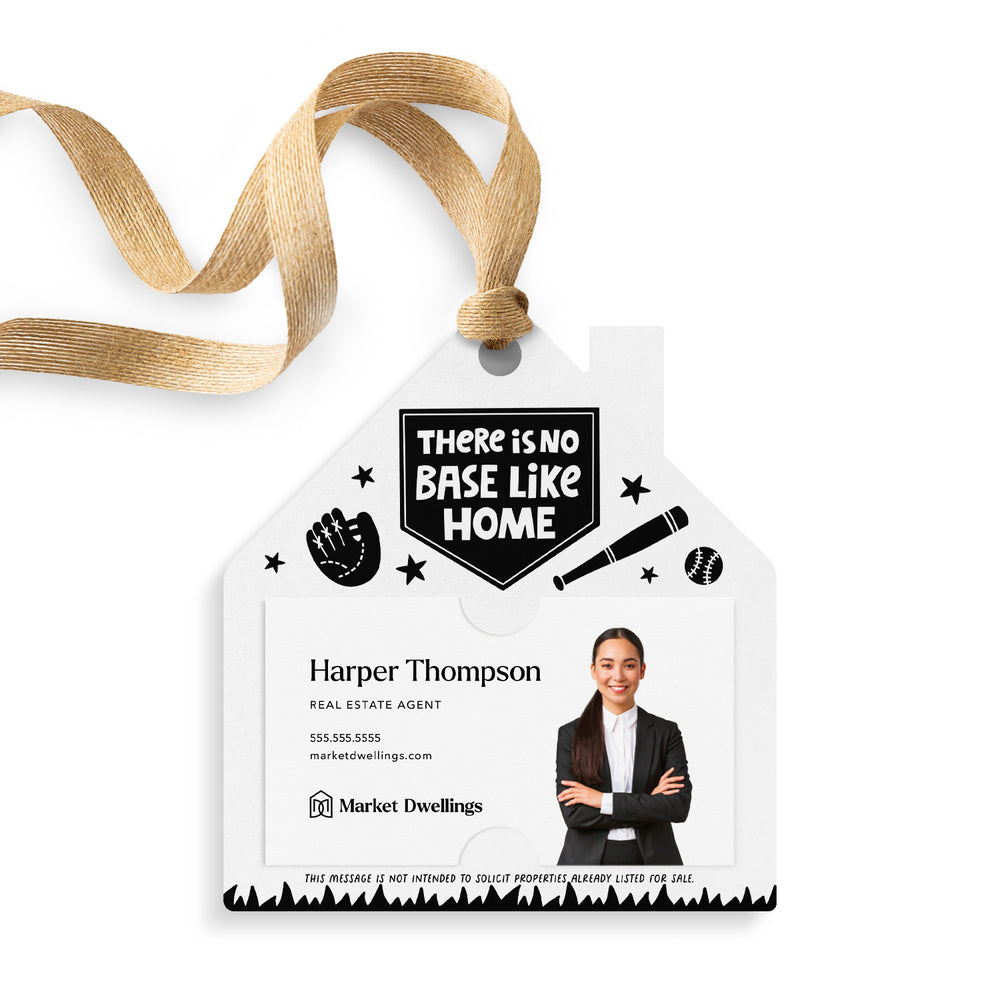 There Is No Base Like Home | Gift Tags Gift Tag Market Dwellings WHITE 12