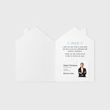 Happy Home Anniversary Colorful | Real Estate & Mortgage Greeting Cards with Envelopes Greeting Card Market Dwellings