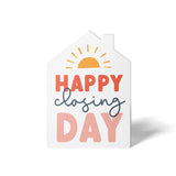 Happy Closing Day | Real Estate & Mortgage Greeting Cards with Envelopes Greeting Card Market Dwellings PINK 10