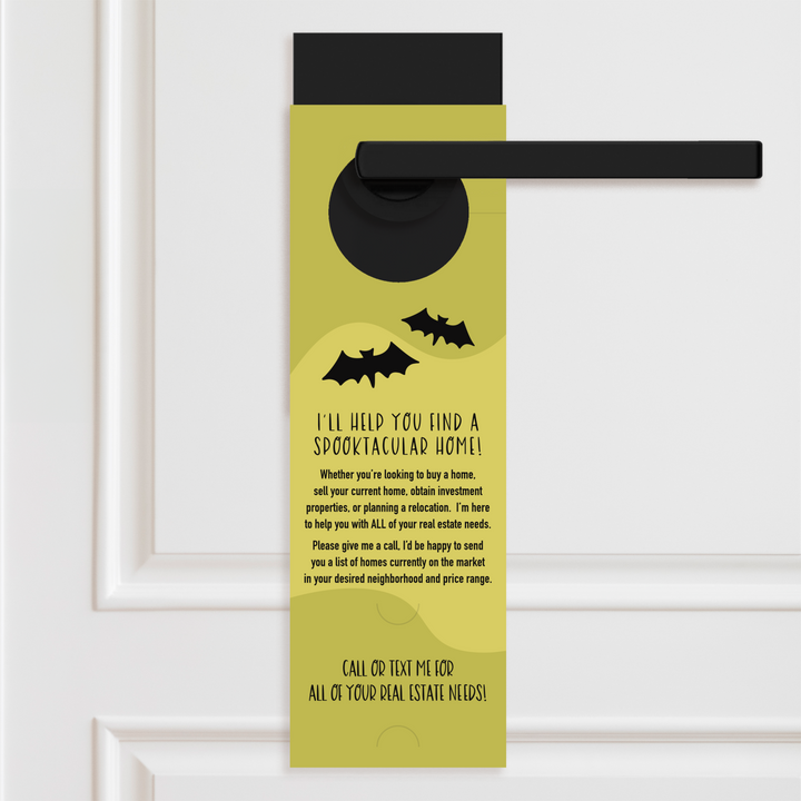 Looking For a Franken Sweet New Home? | Real Estate Door Hangers Door Hanger Market Dwellings