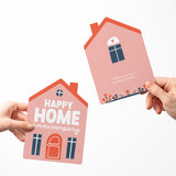 "Happy Home Anniversary" | Real Estate & Mortgage Greeting Cards with Envelopes Greeting Card Market Dwellings