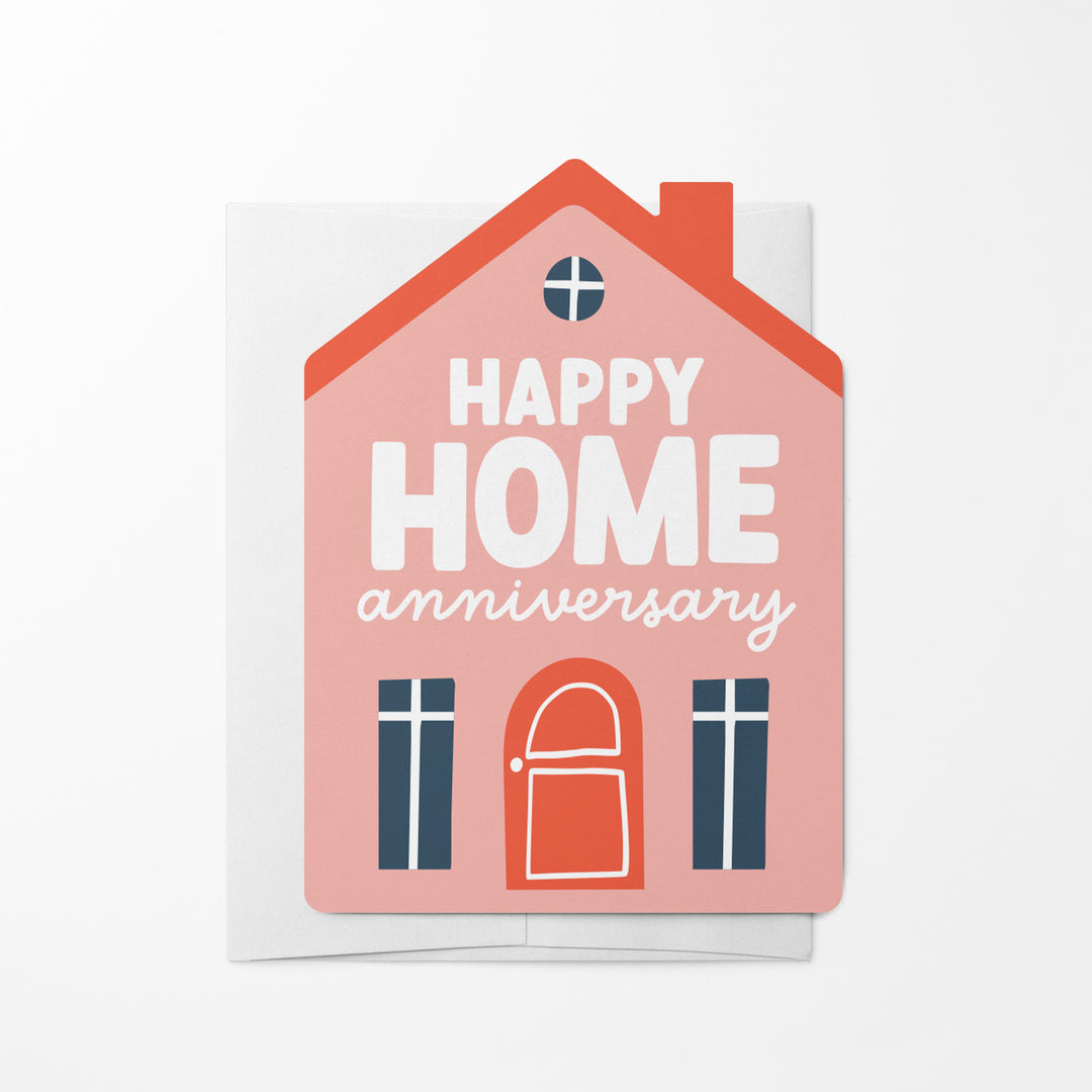 Set of "Happy Home Anniversary" Greeting Cards | Envelopes Included | 49-GC002-AB Greeting Card Market Dwellings