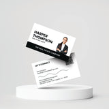 Black + White | Business Cards Business Cards Market Dwellings