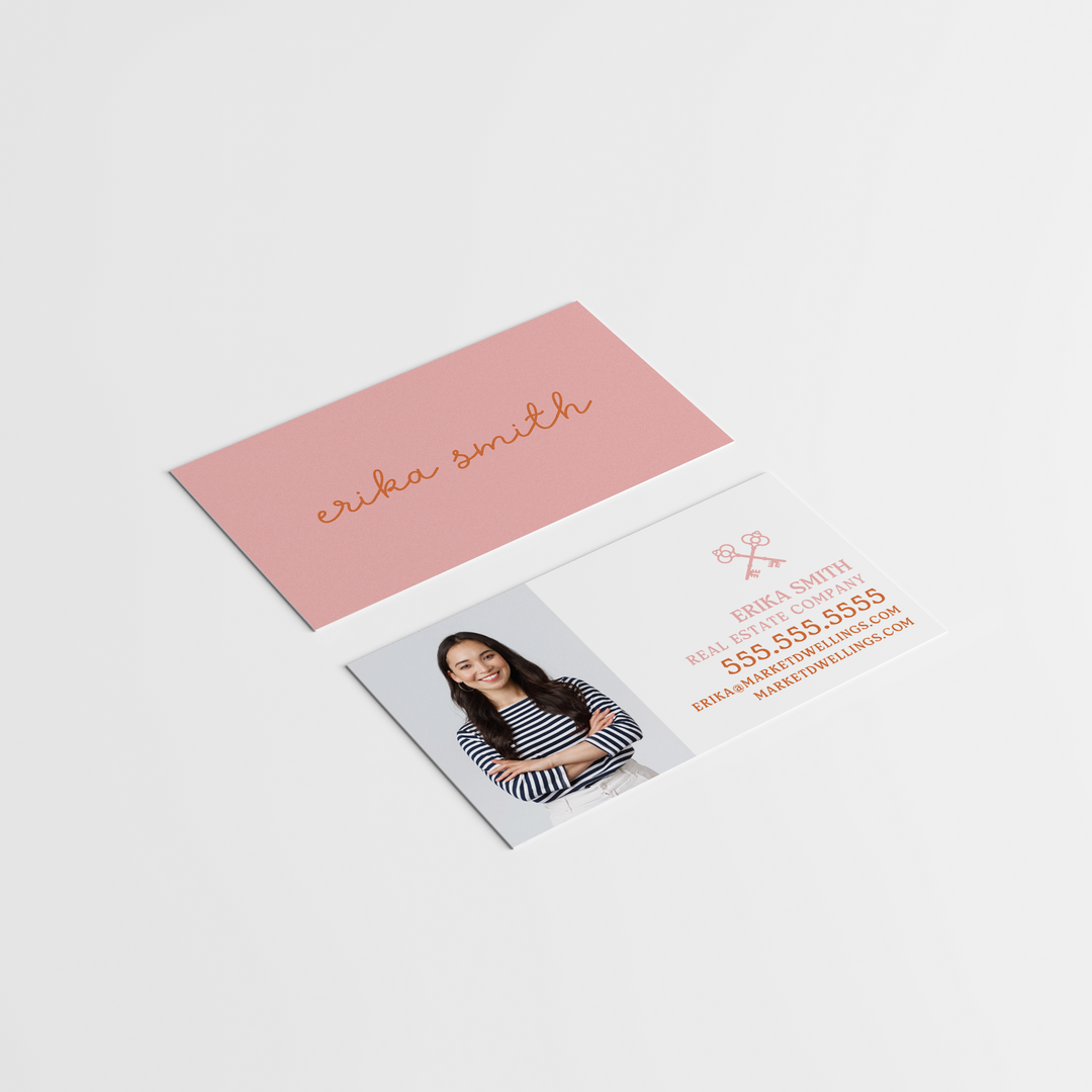 Simple Style | Business Cards | BC-05-AB Business Cards Market Dwellings   