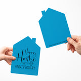 "Happy Home Anniversary" | Real Estate & Mortgage Greeting Cards with Envelopes Greeting Card Market Dwellings