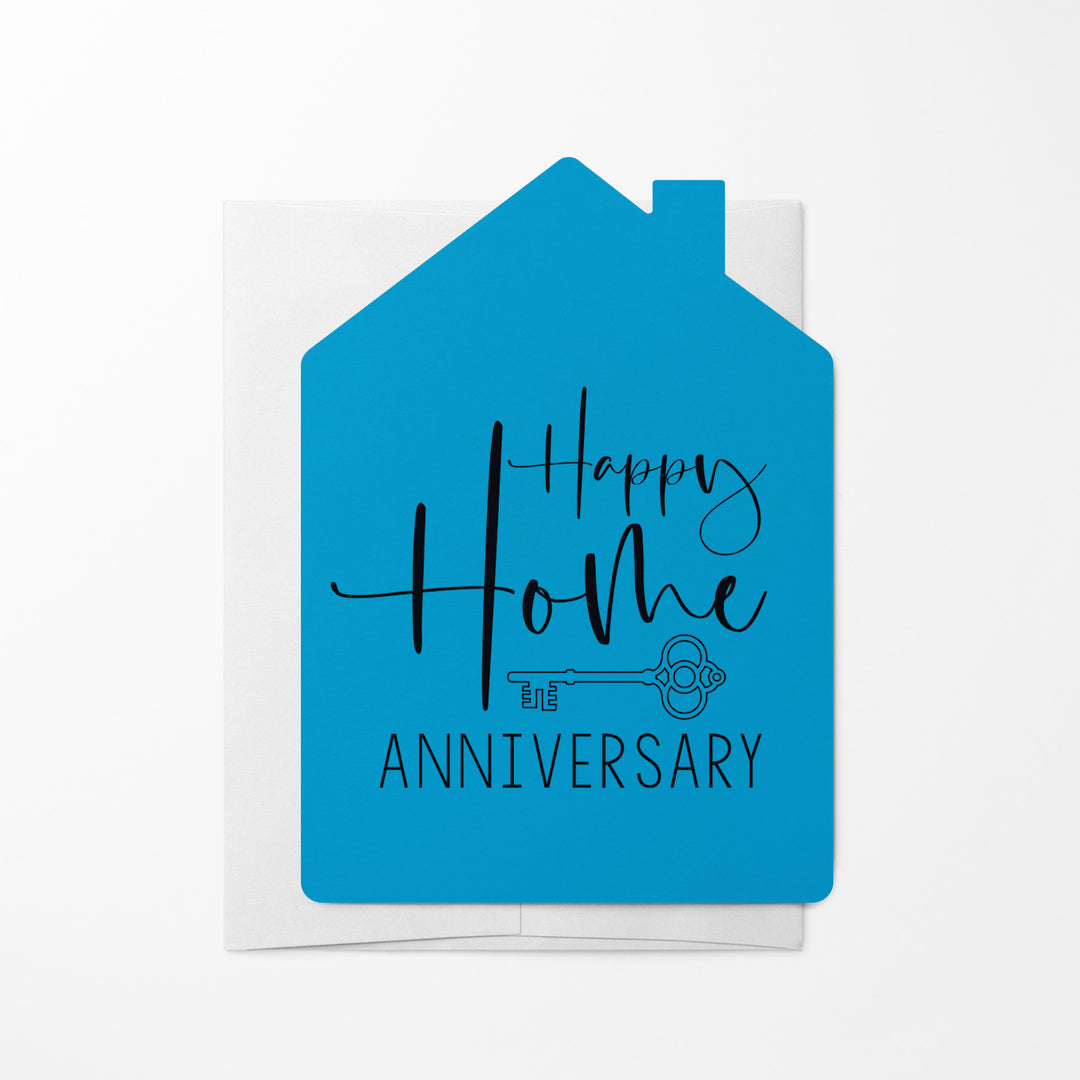 Set of "Happy Home Anniversary" Greeting Cards | Envelopes Included | 5-GC002 Greeting Card Market Dwellings