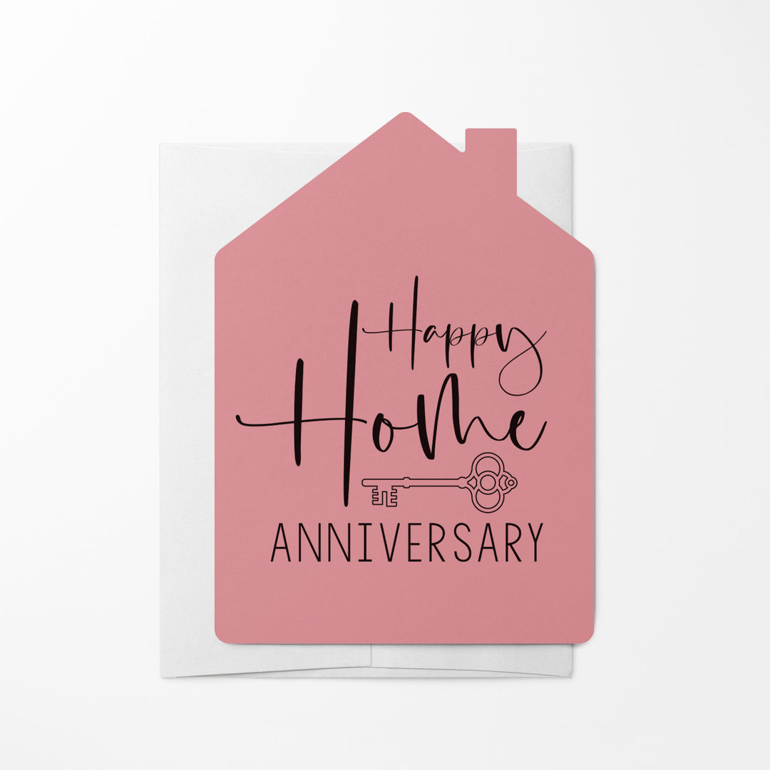 Set of "Happy Home Anniversary" Greeting Cards | Envelopes Included | 5-GC002