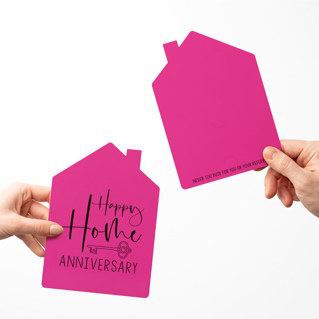 Set of "Happy Home Anniversary" Greeting Cards | Envelopes Included | 5-GC002